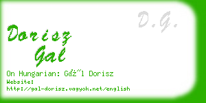 dorisz gal business card